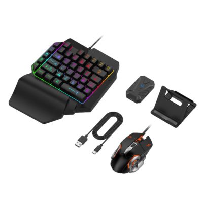 7 in 1 video game combo pack (keyboard+mouse)