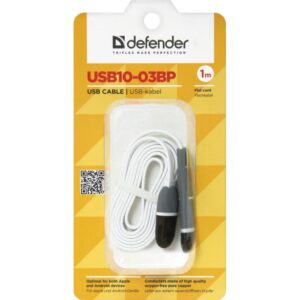 USB cabel Defender 03BP tmarket.ge apple usb კაბელი Defender 03BP Micro + Lightning U0248102 5big 1 300x300