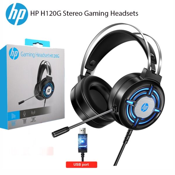 headphones hp H120G usb RGBheadphones hp H120G usb tmarket.ge
